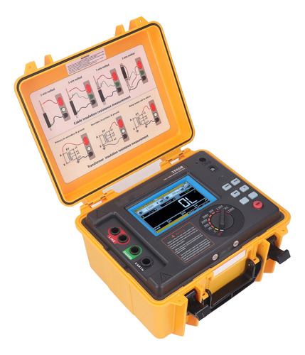 Medidor De Resistencia De Aislamiento (megaohmímetro De Alto