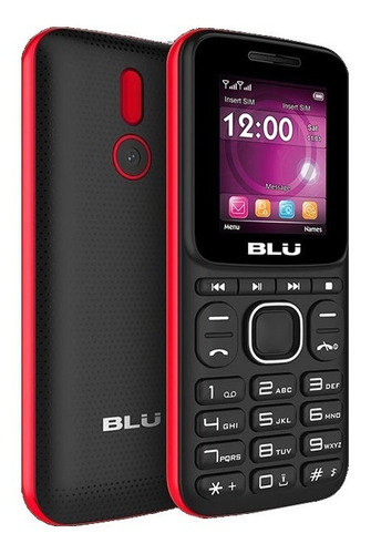 BLU Z4 Music Dual SIM 32 MB negro/rojo 32 MB RAM