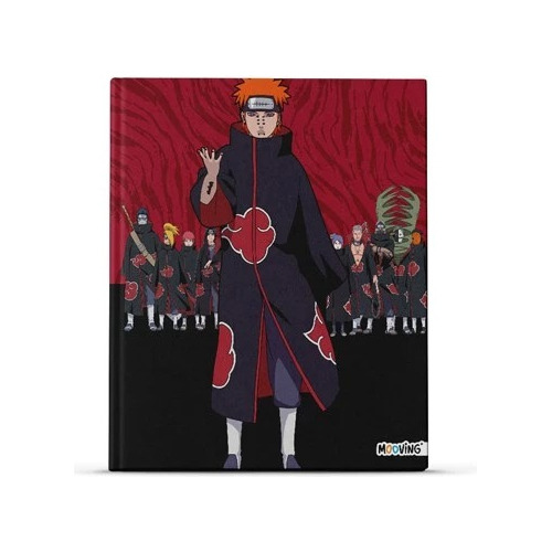 Cuaderno Tapa Dura 19,5 X 24cm 48 Hojas Naruto Mooving