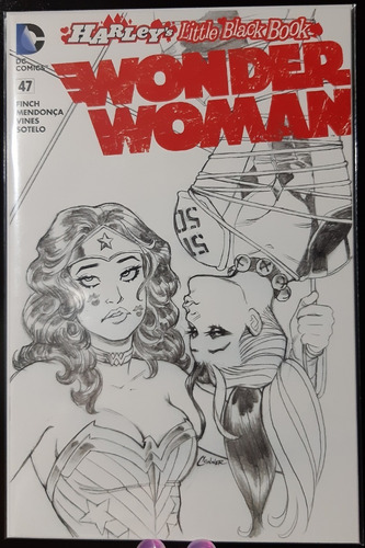 A12- Wonder Woman 47 Harley's Little Ingles Dc Comics