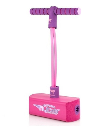 Saltador De Espuma Flybar Para Niños Color Rosa Forma Caballito