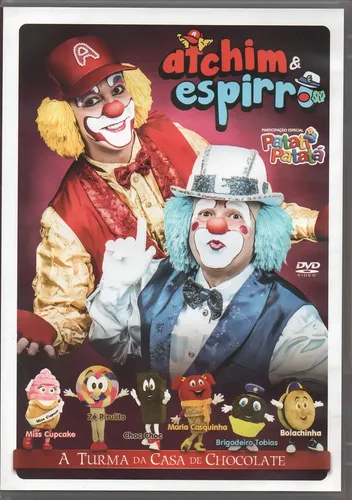 Dvd Atchim E Espirro - A Turma Da Casa De Chocolate | MercadoLivre