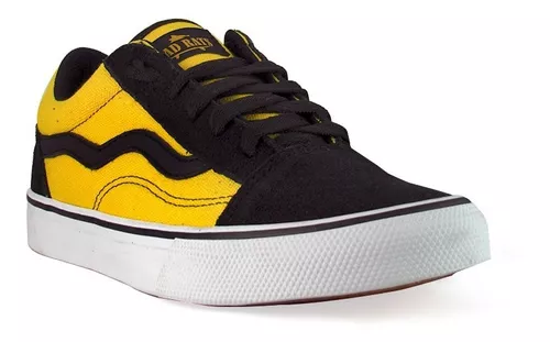 Tênis Mad Rats Skate Hi Top Cano Alto Black Branco em Promoção na Americanas