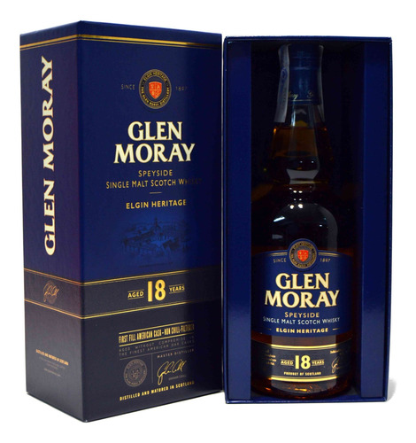 Whisky Glen Moray 18 Años