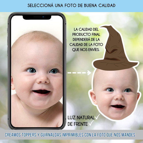Kit Imprimible 1er Cumple Editamos Tu Foto -jefe En Pañales!