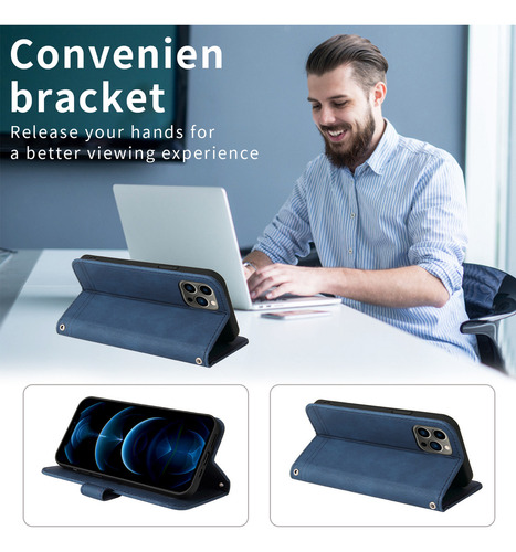 Funda De Piel Con Ranura Para Teléfono Inteligente Honor X9 X9a X9b X9c