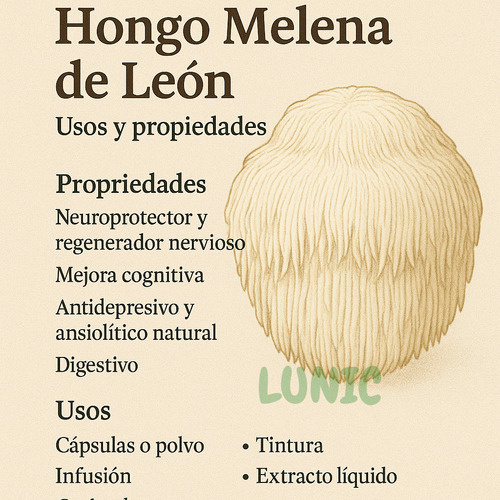 Melena De Leon Hongo X 1kg ( Nuevo Ingreso)