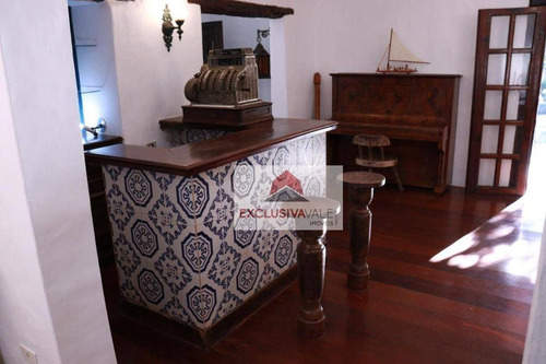 Chácara Com 4 Dormitórios À Venda, 11460 M², Com 920 M² De Área Construída, Por R$ 2.500.000 - São José Dos Campos/sp- A 15 Minutos Do Jardim Aquarius - Ch0008