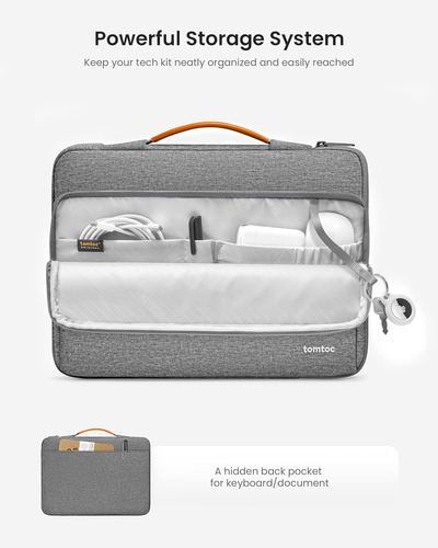 Funda Protectora Tomtoc, Para Ordenadores Portátiles, Imperm