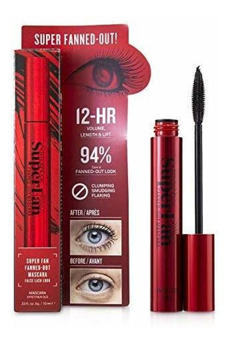 Imagen 1 de 1 de Smashbox Smashbox Superfan Rimel Desplegado - Negro, .33 Onz