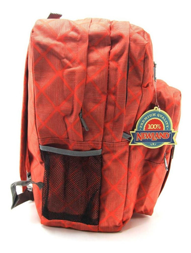Imagem 3 de 5 de Mochila De Costas Newland Costas Vermelho 1017006