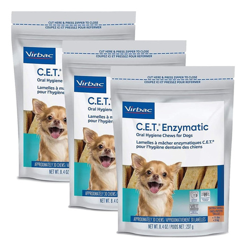 C.e.t. Enzymatic Oral Hygiene Chews For Petite Dogs, 90 Coun