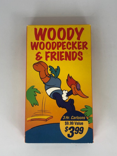 Película Vhs Woody Woodpecker & Friends - Inglés