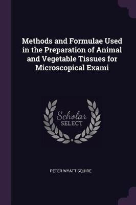 Libro Methods And Formulae Used In The Preparation Of Ani...
