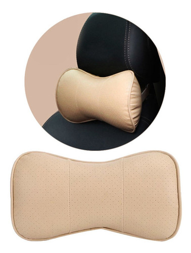 Cuero De La Pu Universal Auto Asiento De Coche Cabeza Cuello