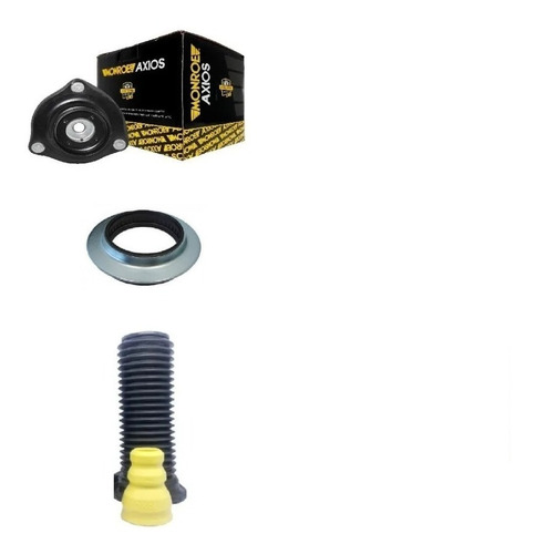 Kit Coxim Batente Coifa Lado Esquerdo New Civic - Axios