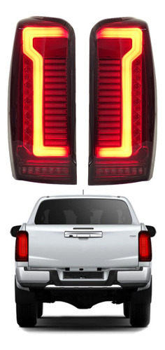 Foco Trasero Led Tuning Mitsubishi L200 Dakar 19-23 (el Par)