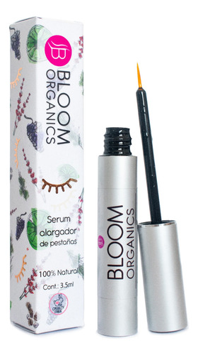 Alargador De Pestañas En Serum Bloom Organics