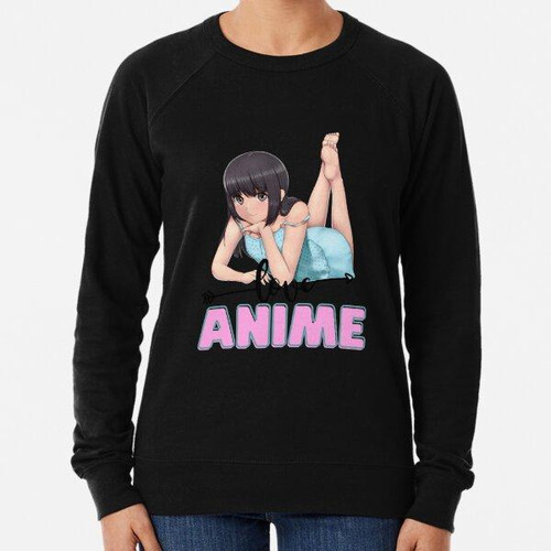 Buzo Love Anime - Chica Anime Con Vestido Azul - Amantes Del