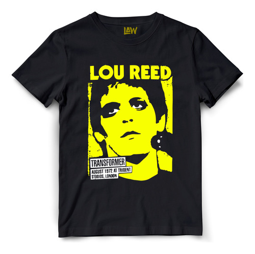 Remera Transformer - Lou Reed - Lewis Allen Reed - Unisex