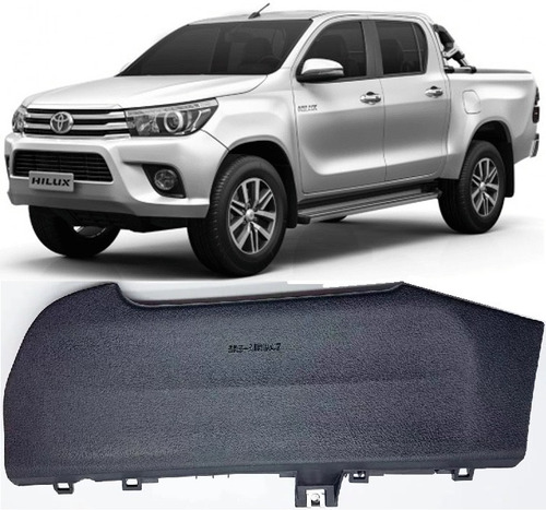 Tampa Acabamento Capa Airbag Joelho Hilux Sw4 Pickup 16/17