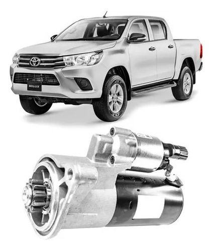 Motor De Partida Toyota Hilux 2.8 3.0 12v 0001125626