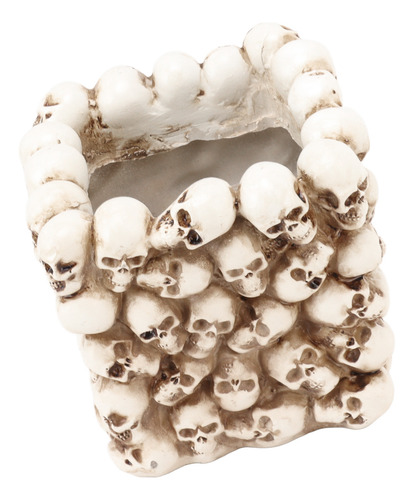 Organizador De Brochas De Maquillaje Con Forma De Calavera,