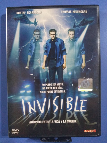 Pelicula Invisible (version Original) Dvd Original Usado