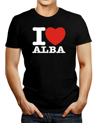 Idakoos Polo I Love Alba Bold Font