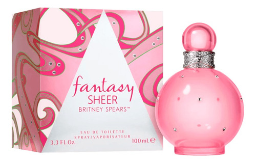 Britney Spears Fantasy Sheer EDT 100ml para feminino