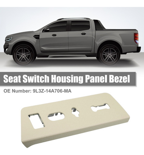 Para Bisel Interruptor Asiento Izq Beige Ford F150 2009-2014