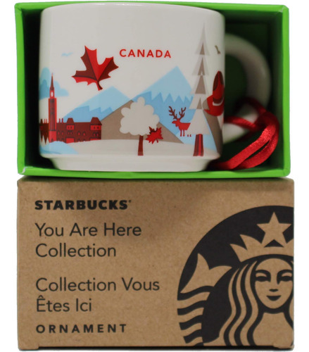 Starbucks You Are Here Series Canada - Taza De Cerámica Con 