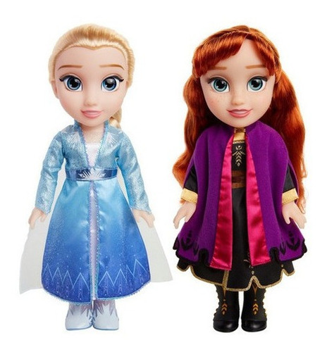 Muñeca De Viaje Elsa O Anna Frozen 2 De Disney