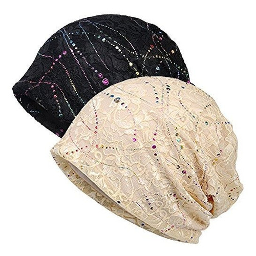 Boina Para Dama Gorro De Algodón Para Mujer, Turbante De En