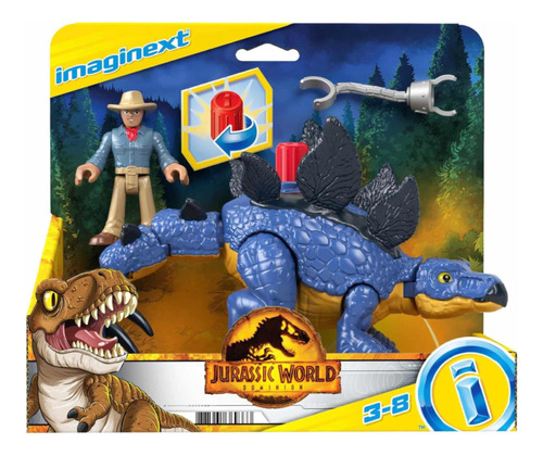 Imaginext Stegosaurus & Dr Grant