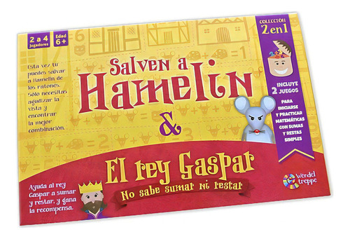 Juegos De Mesa 2 En 1 Salven A Hamelin Y El Rey Gaspar Niños