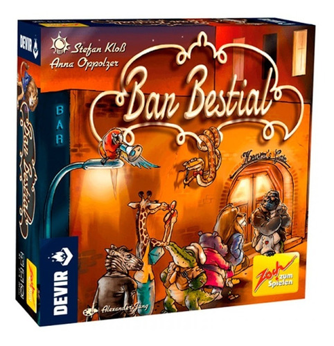 Bar Bestial - Juego De Mesa En Español - Devir