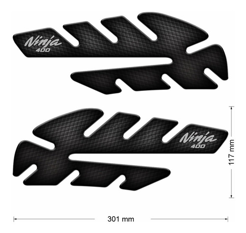 Protetor Lateral De Tanque Motostyle Kawasaki Ninja 400