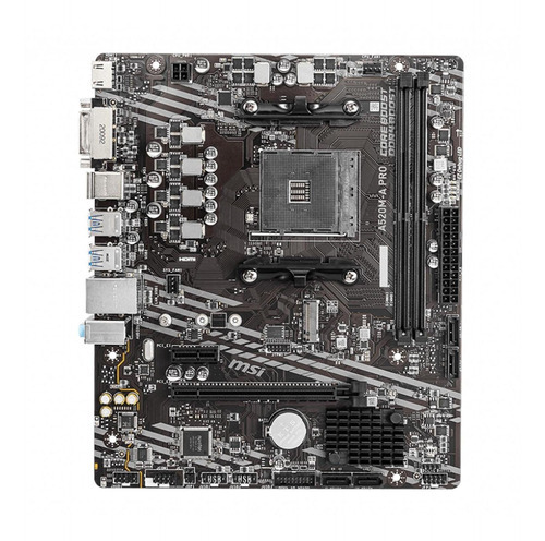 Placa Madre Msi A520m-a Pro Am4 Amd Sata 6gb/s Micro Atx
