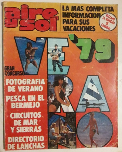 Revista Aire Y Sol N° 75 Diciembre 1978 Caza Pesca Turismo 
