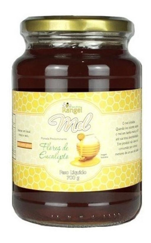 Mel Eucalipto Puro 100% Natural Com Sif - Pote De 700g