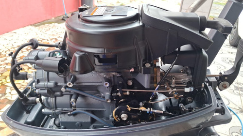 Vendo Conjunto Com Barco, Carreta E Motor Semi Novo.