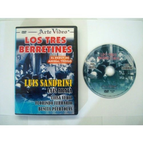 Imagen 2 de 2 de Los Tres Berretines -luis Sandrini-luis Arata - Dvd Original