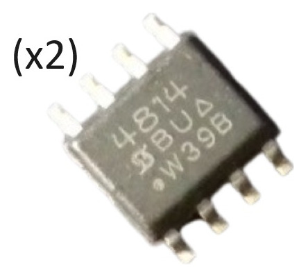 Mosfet Dual Smd Si4814 Canal N  Sop-8 (pack 2 )