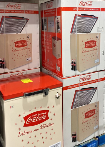 Frigobar/congelador Coca Cola Retro Vintage Amplio Dace