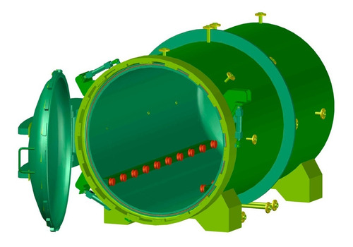 Autoclave. Planos Completos Y Materiales P/fabricar Equipo.