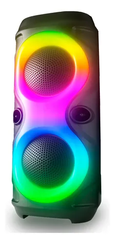 Caixa De Som Bluetooth Hi-fi Amplificada Rgb Tws Fm Usb Sd