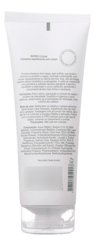 Shampoo Anticaspa K.pro Linha Super Clear 240ml