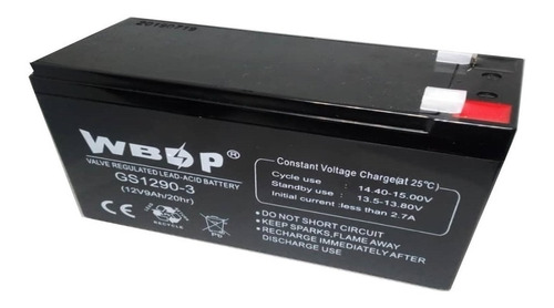 Batería 12v 9amp Wbdp Power Para Ups Mayor Y Detal Oferta