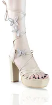 Comprar Calzado Danielita Tacones Beige Ñusta Mariposa Plataforma
